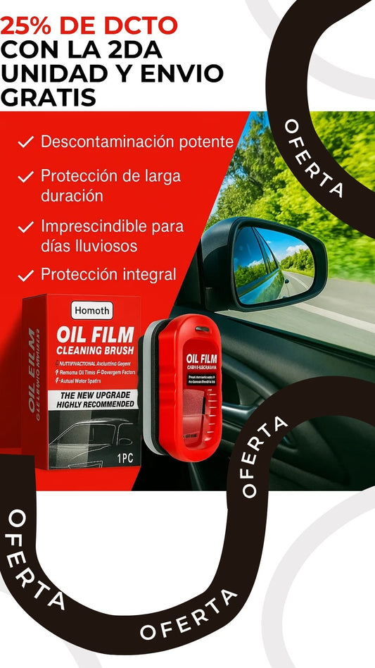 Cepillo de Limpieza de Vidrios